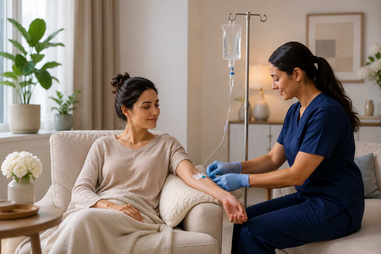 Call Doctor Now for IV Drip at Home in Dubai