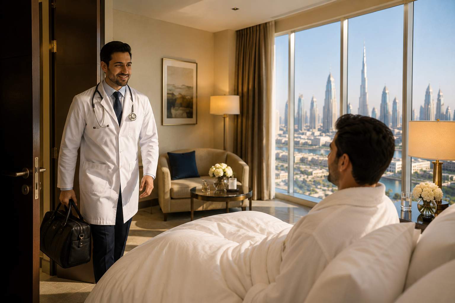 DHA-Licensed Doctor Arrives Within 30 Minutes