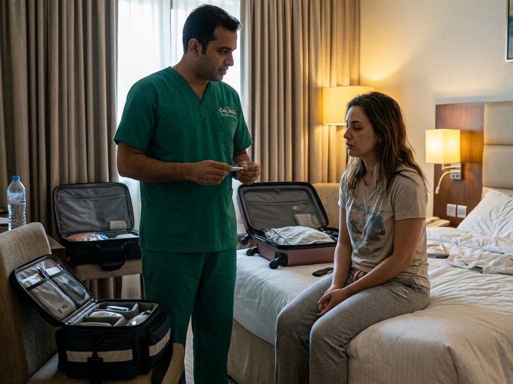 Request a Doctor at Your Hotel